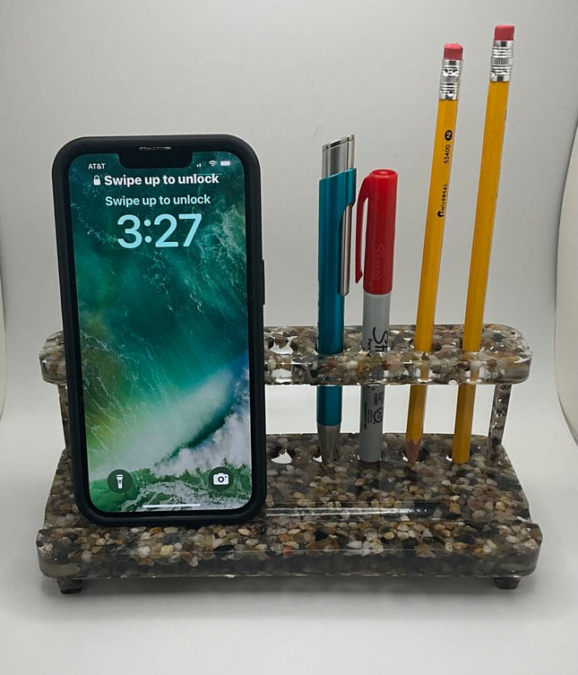 Resin - Holder - Cell & Pen