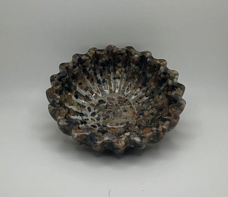 Resin-Dish-Wavy Tray