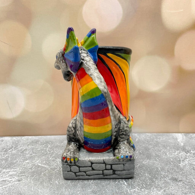 Dragon Cup Holder Rainbow