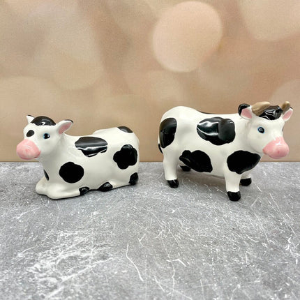 Cow Salt & Pepper