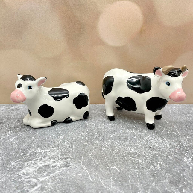 Cow Salt & Pepper