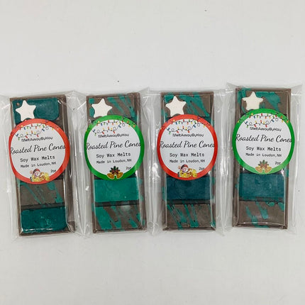Roasted Pinecones - Soy Wax Melt - Christmas Snap Bar