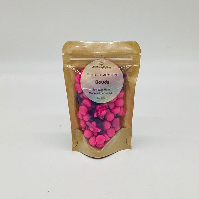 Pink Lavender Clouds - Soy Wax Melt - Bag