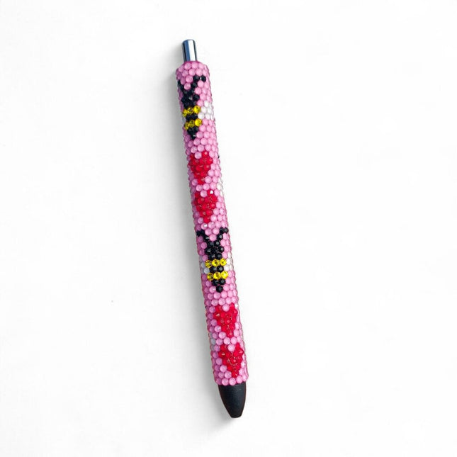 Bee Mine Rhinestone Pen