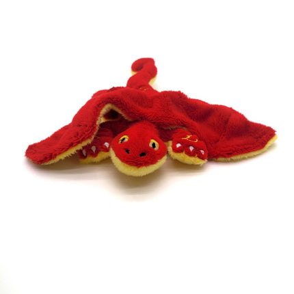 Smog the Red Shoulder Scalie Plushie