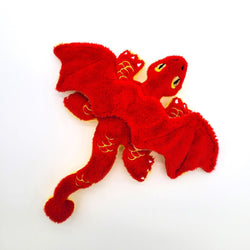Smog the Red Shoulder Scalie Plushie - view 1
