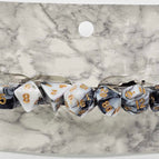 silver, black, white, gold