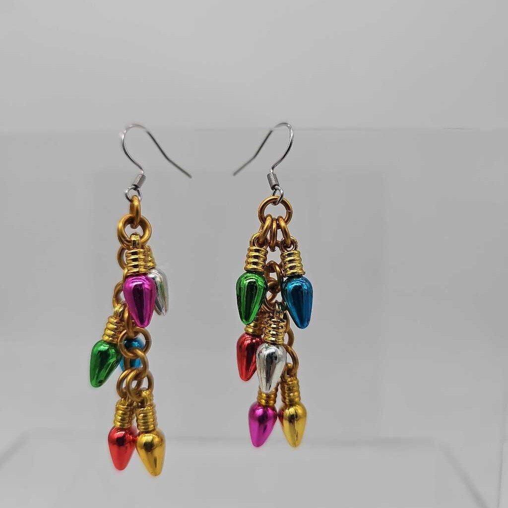 Christmas Lights Earrings