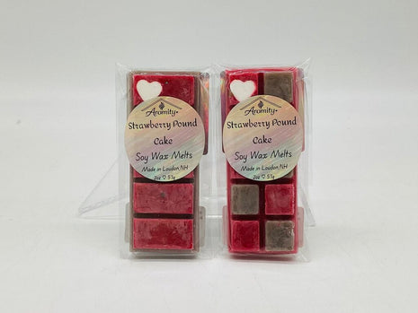 Strawberry Pound Cake - Soy Wax Melt - Snap Bar