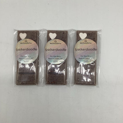 Snickerdoodle - Soy Wax Melt - Snap Bar
