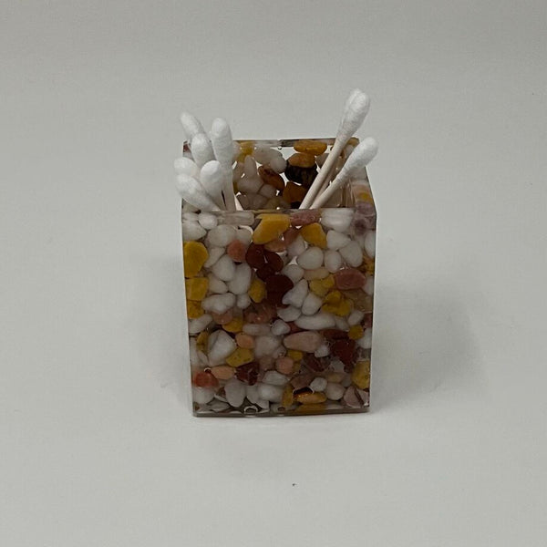 Resin-Holder-Toothpick-Drink Stick-Q-Tip Square