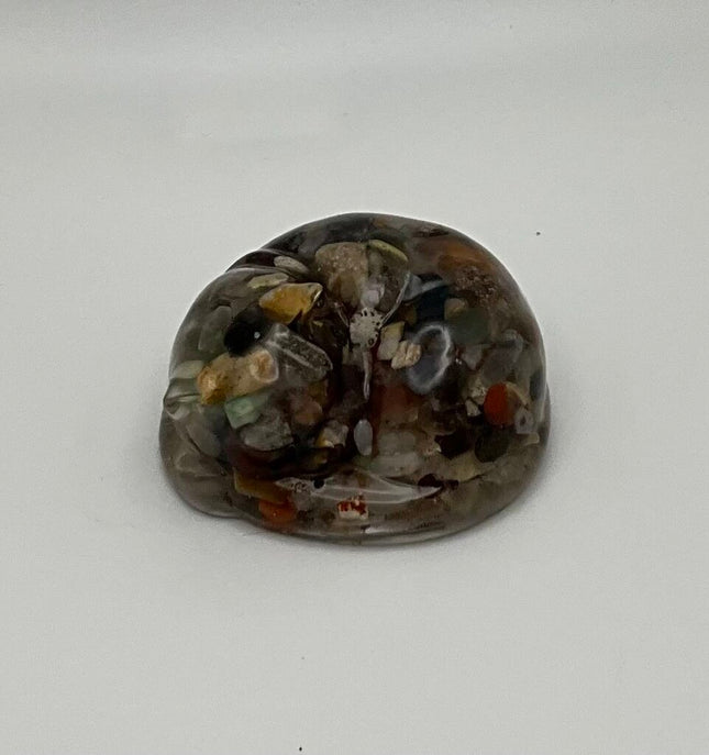 Resin - Cat - Curled