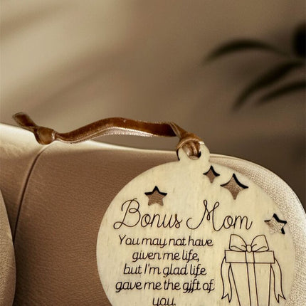 Bonus Mom Ornament