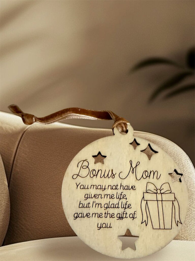 Bonus Mom Ornament
