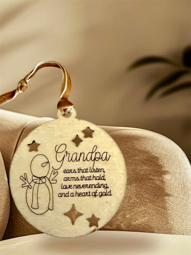 Grandpa Ornament