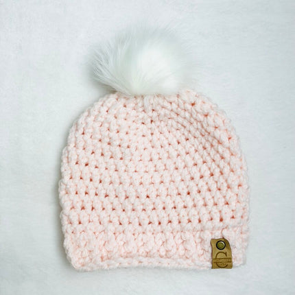 Pom Pom Hat (Child) - Appleblossom
