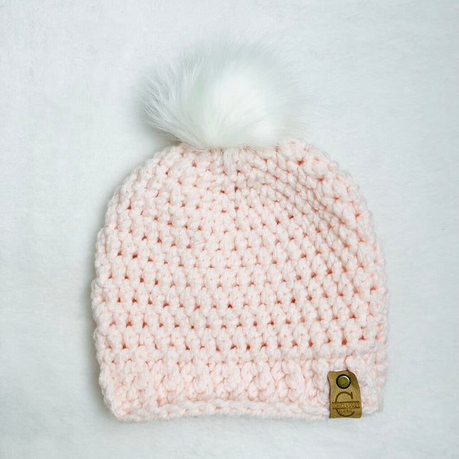 Pom Pom Hat (Child) - Appleblossom