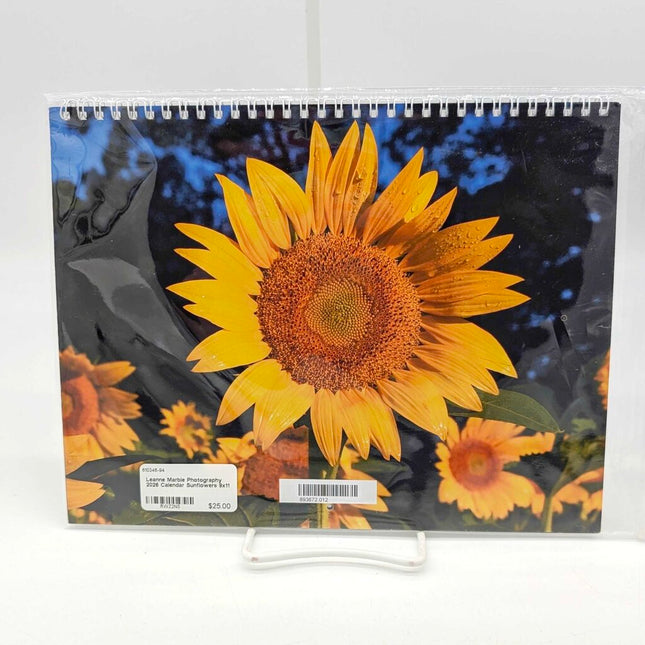 2026 Calendar Sunflowers