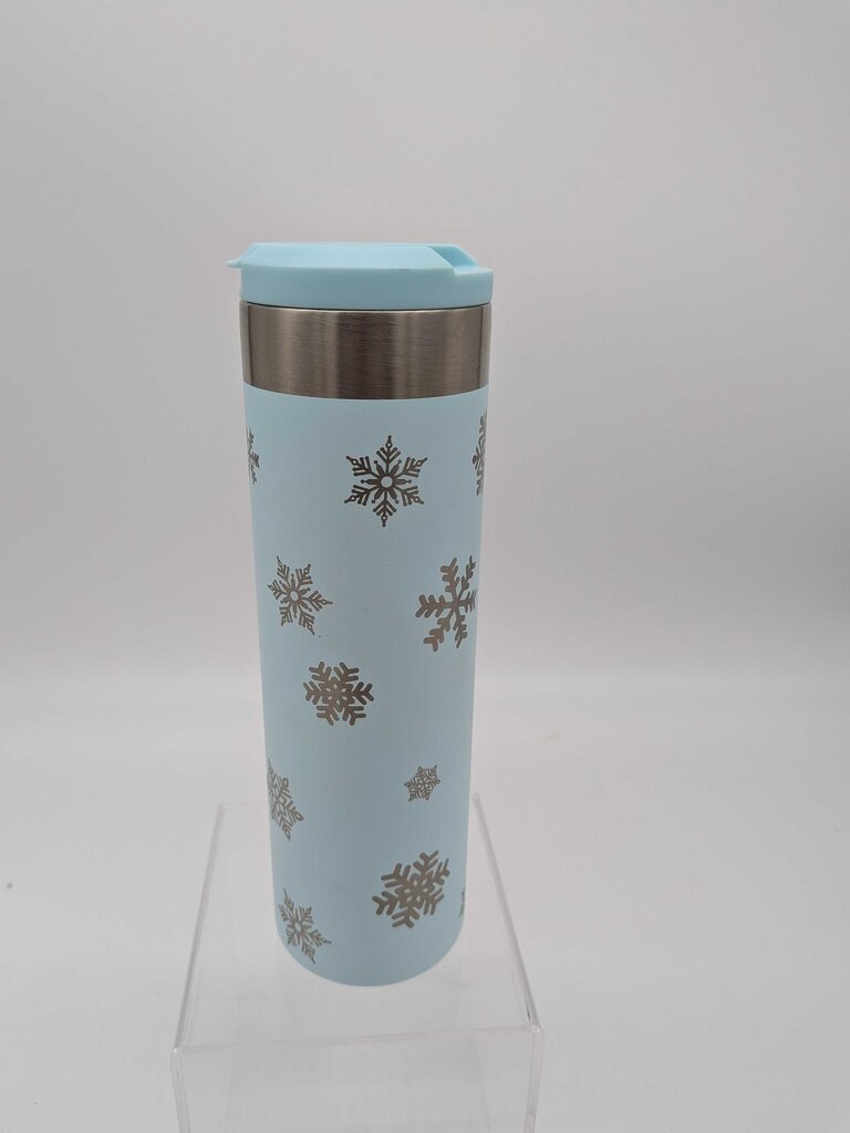 Skinny Tumbler, Snowflakes
