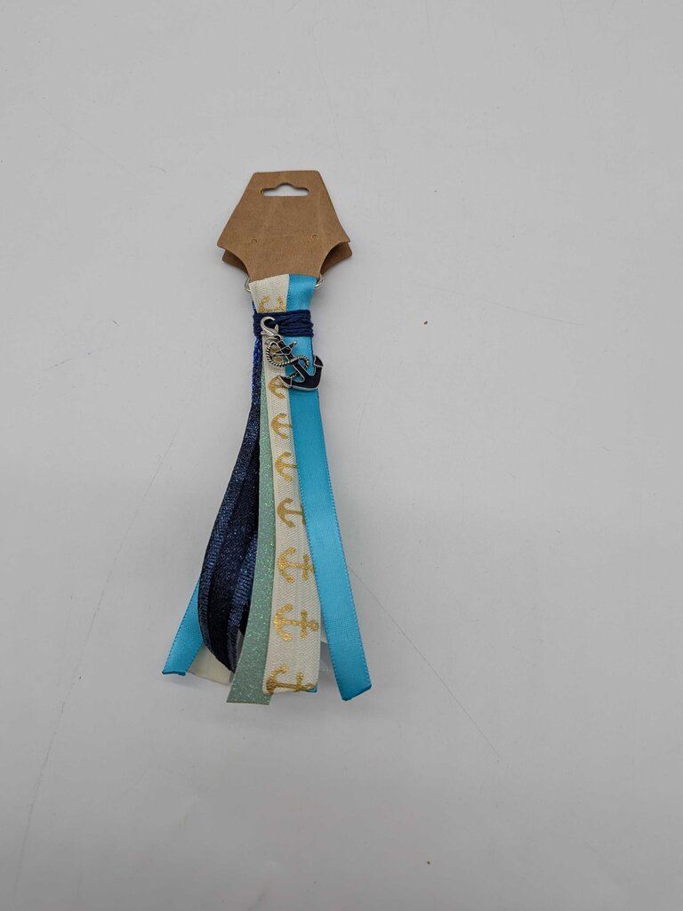 Cruise themed ribbon bag tassel