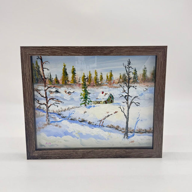 Camp's Closed For The Season Shadow Box