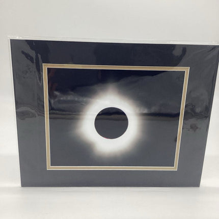 8x10 Solar Eclipse Black Boarder