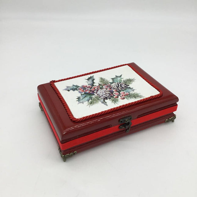 Pinecone Spray Red Box