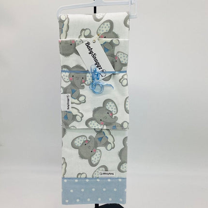 Baby Blanket with Matching Burp Cloth