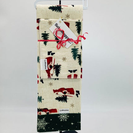 Baby Blanket with Matching Burp Cloth