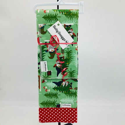 Baby Blanket with Matching Burp Cloth