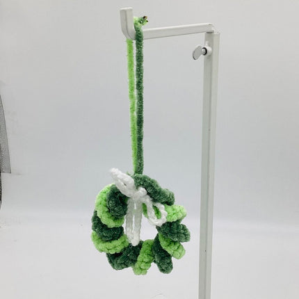 Green Christmas Wreath Ornament