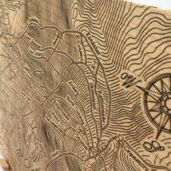 Cranmore Mountain on Solid Maple - view 2