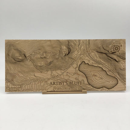 Artists Bluff on Solid Maple