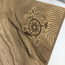 Artists Bluff on Solid Maple - view 2