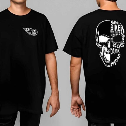 SAVE BIKER T-SHIRT