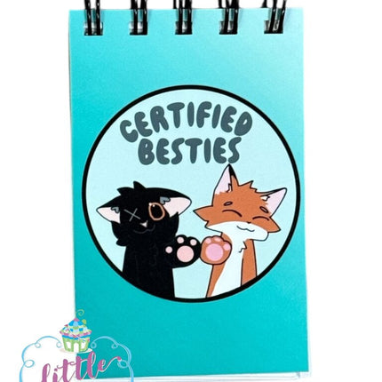 2.5x4 Notebook - Certified Besties