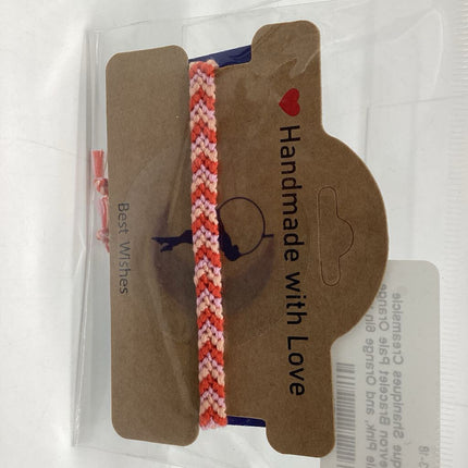 Creamsicle Chevron Bracelet