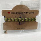 Dark Green, Light Green, Brown, and Tan