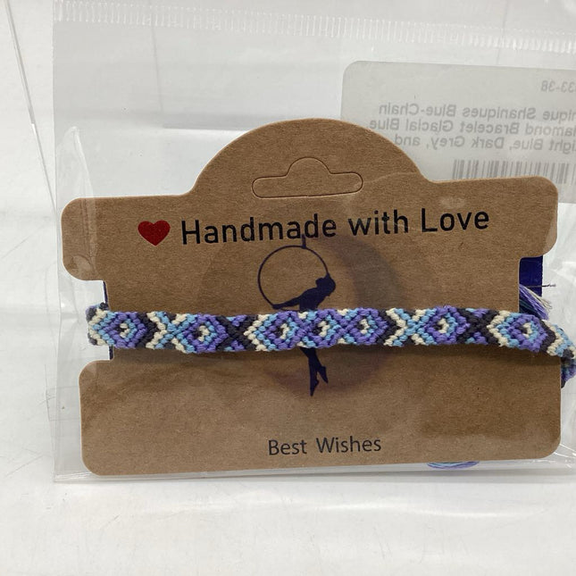 Blue-Chain Diamond Bracelet