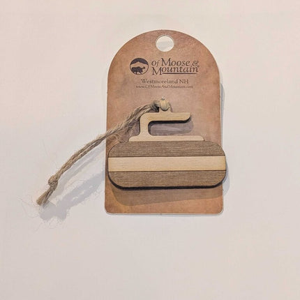 Curling Stone Ornament