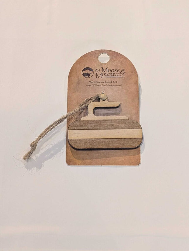Curling Stone Ornament