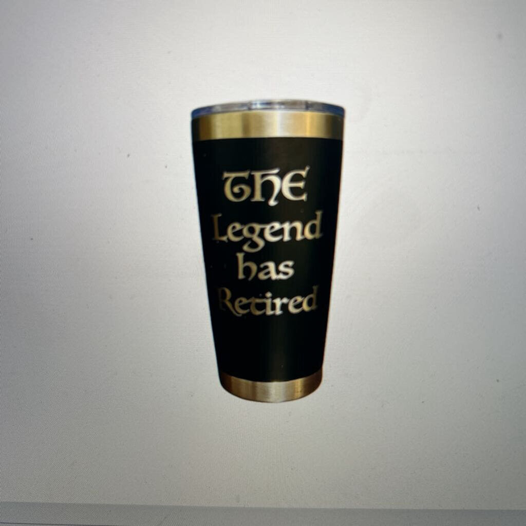 20 oz Tumbler Legend has Retired