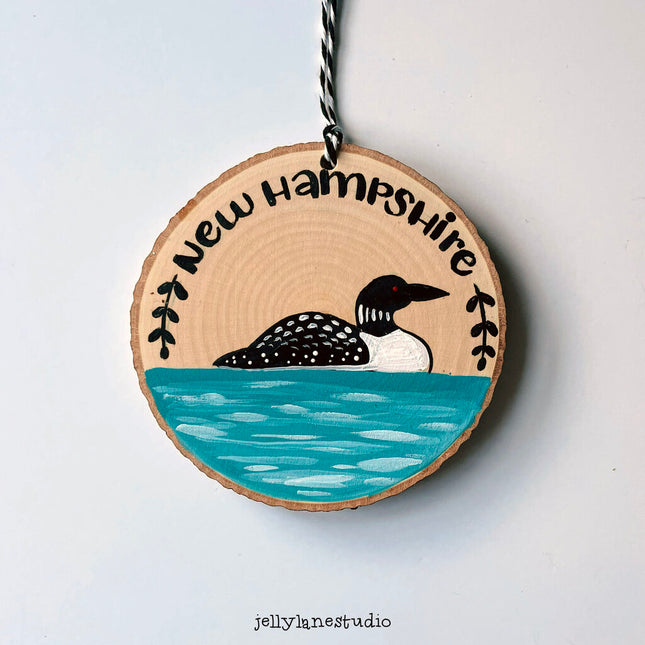 NEW HAMPSHIRE LOON ornament