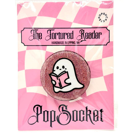 Ghost Reader Pink Glitter PopSocket