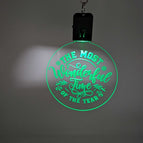 Clear Acrylic, 7 color LED