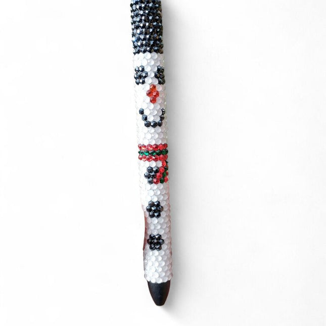 Snowman Rhinestone Pen