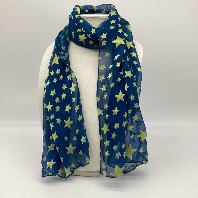 Starry Night Silk Scarf