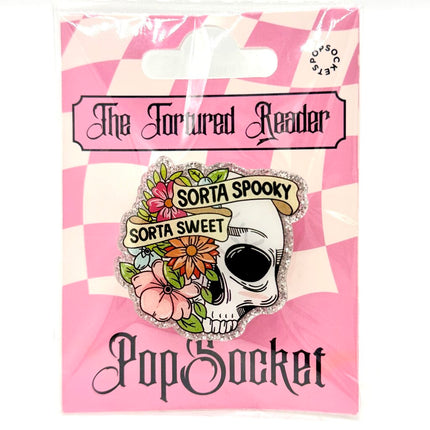 Sorta Spooky, Sorta Sweet Skeleton PopSocket
