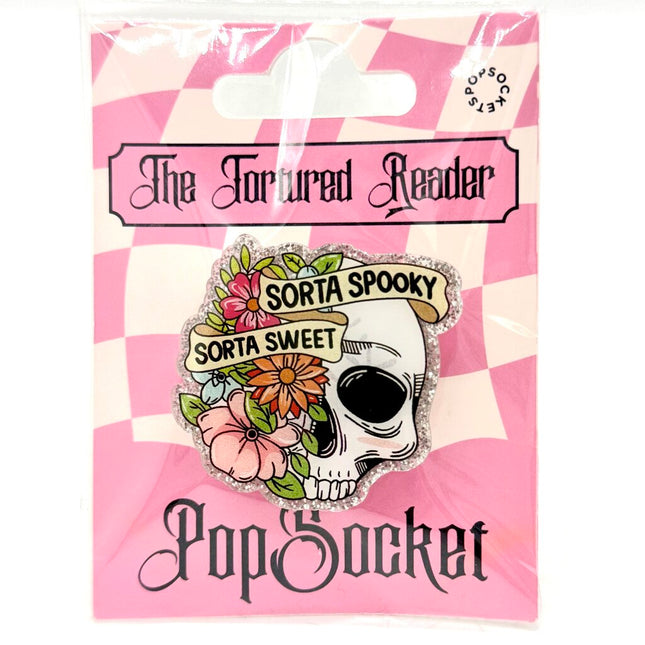 Sorta Spooky, Sorta Sweet Skeleton PopSocket