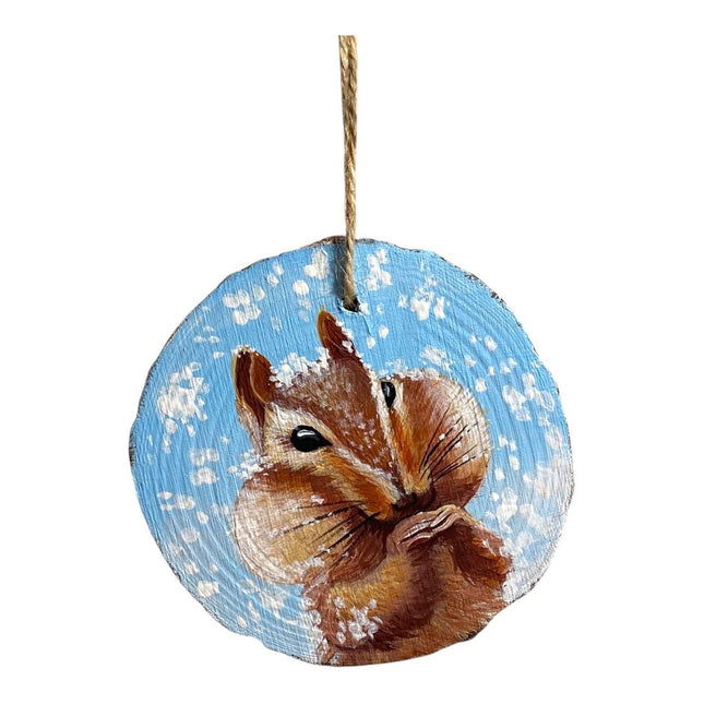 Chipmunk Cheeks Ornament